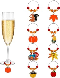 Sasylvia Fall Wine Charms