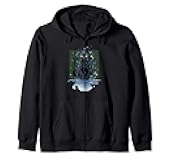 Coding Cat programmer computer data analyst cute kitty Zip Hoodie