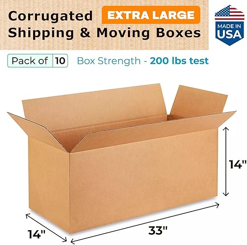 Miniatura 599 de Cajas para envío IDL Packaging - B-1266-5 de cartón corrugado, tamaño pequeño, de 12 pulgadas de largo x 6 pulgadas de ancho x 6 pulgadas de alto