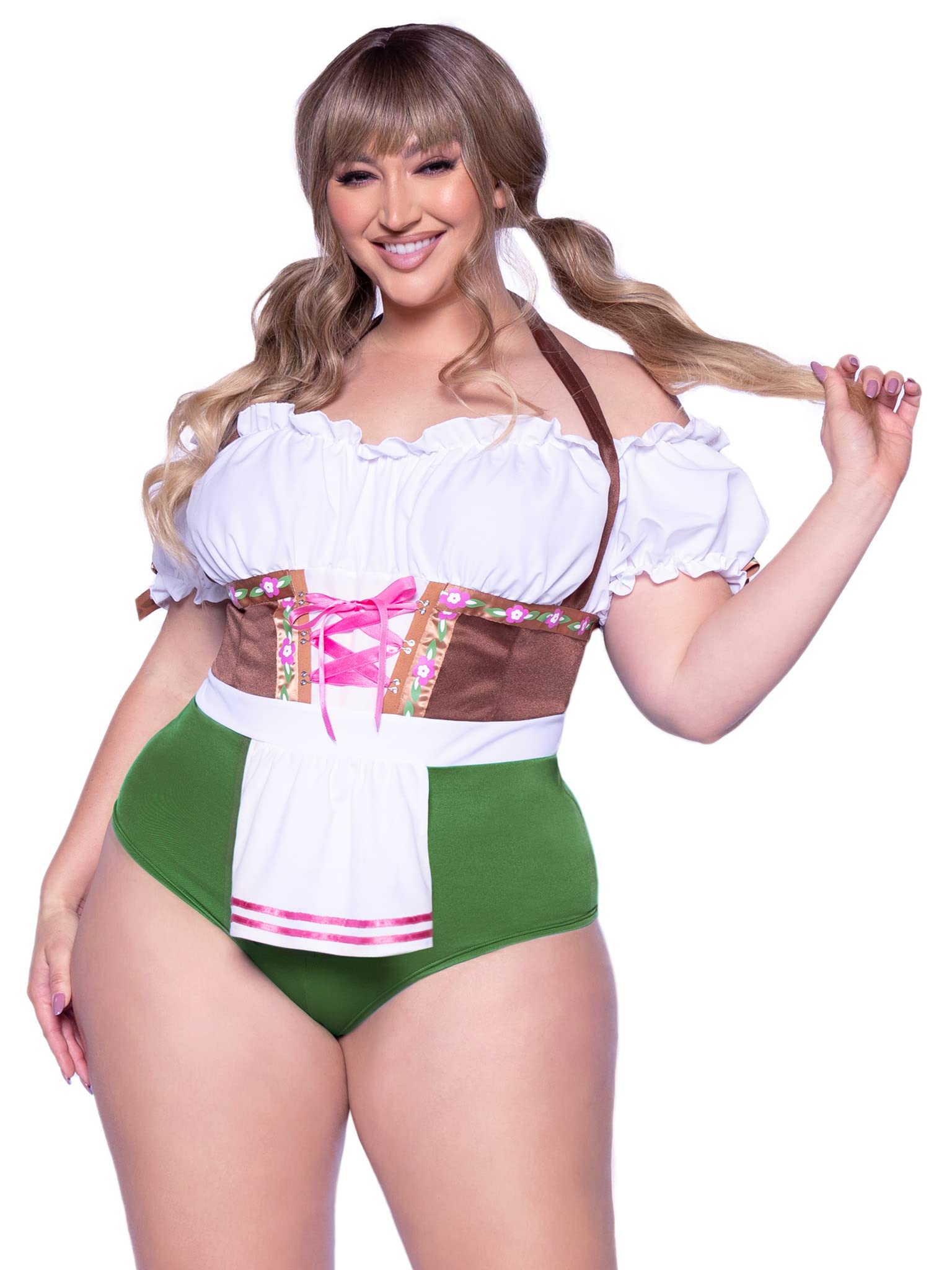 Leg Avenue 87112X-10109 Adult Sized Costumes, Floral, Multi, 3X/4X