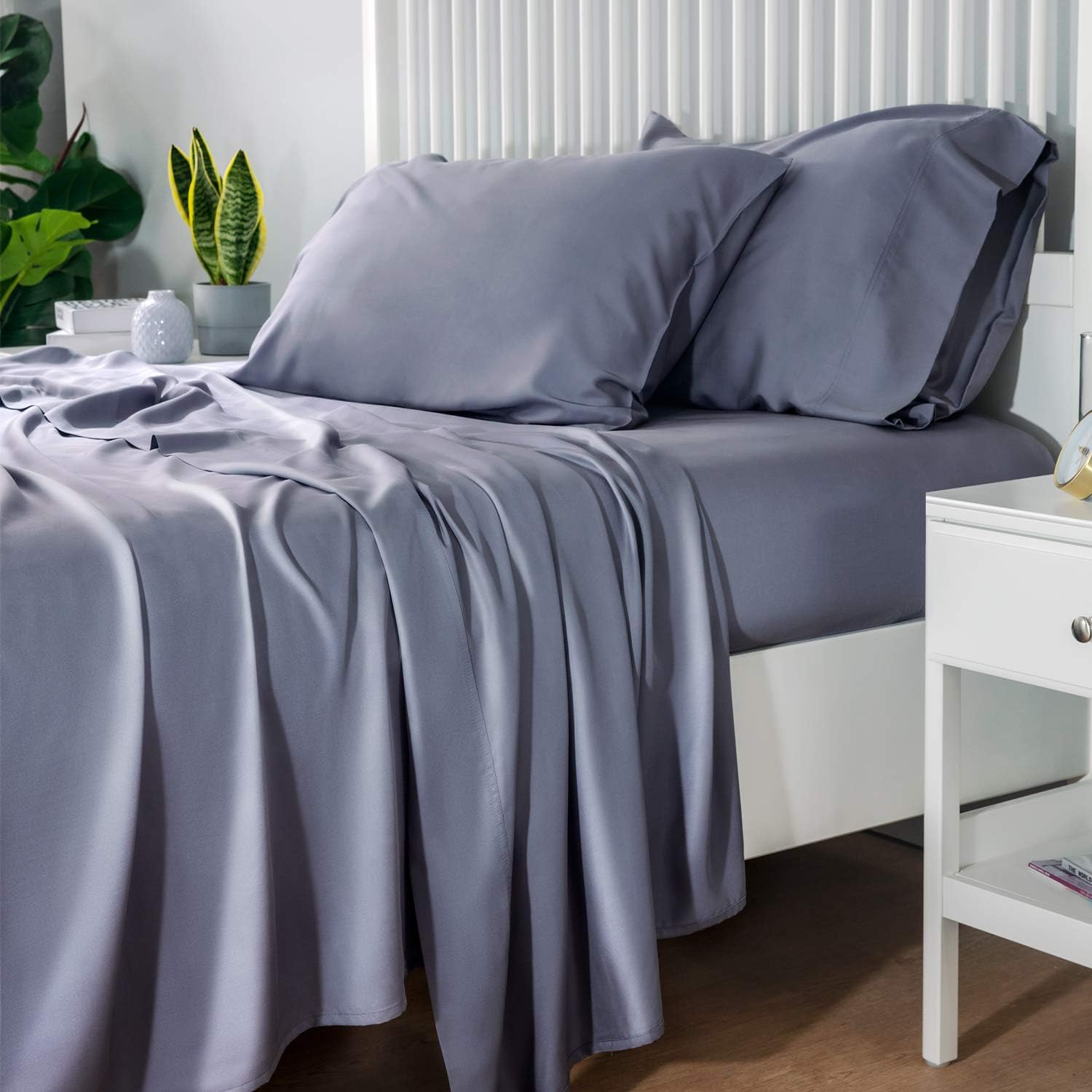 Bamboo Sheets King Size Cooling Sheets 