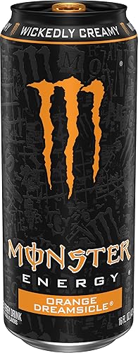 Miniatura 3 de Monster Energy Orange Dreamsicle, bebida energética, 16 onzas (paquete de 15)