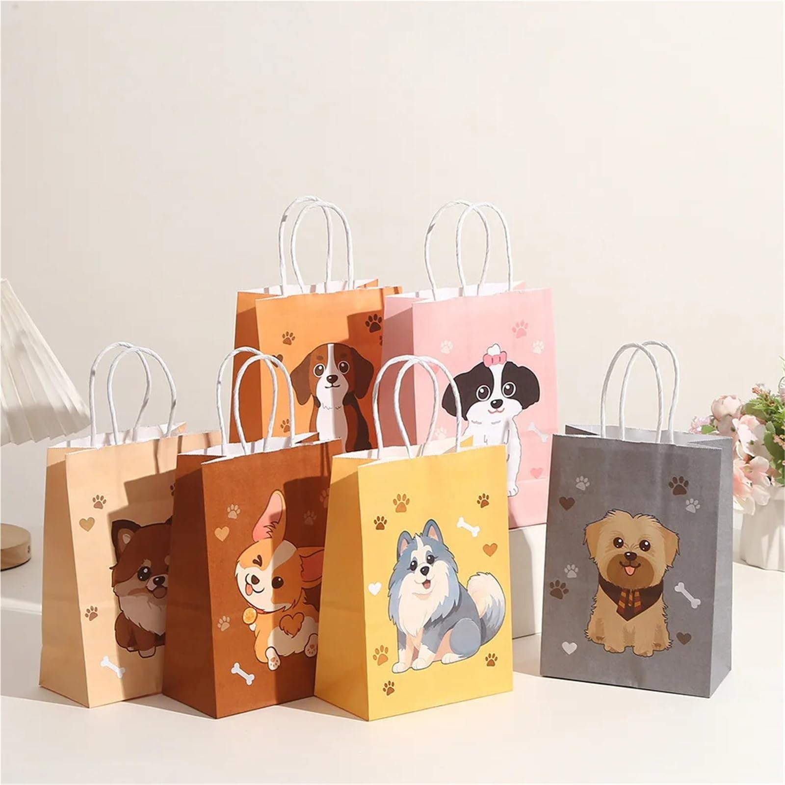 Bolsa de regalo for fiestas Regalo dulces con asa para Embalaje Fiestas