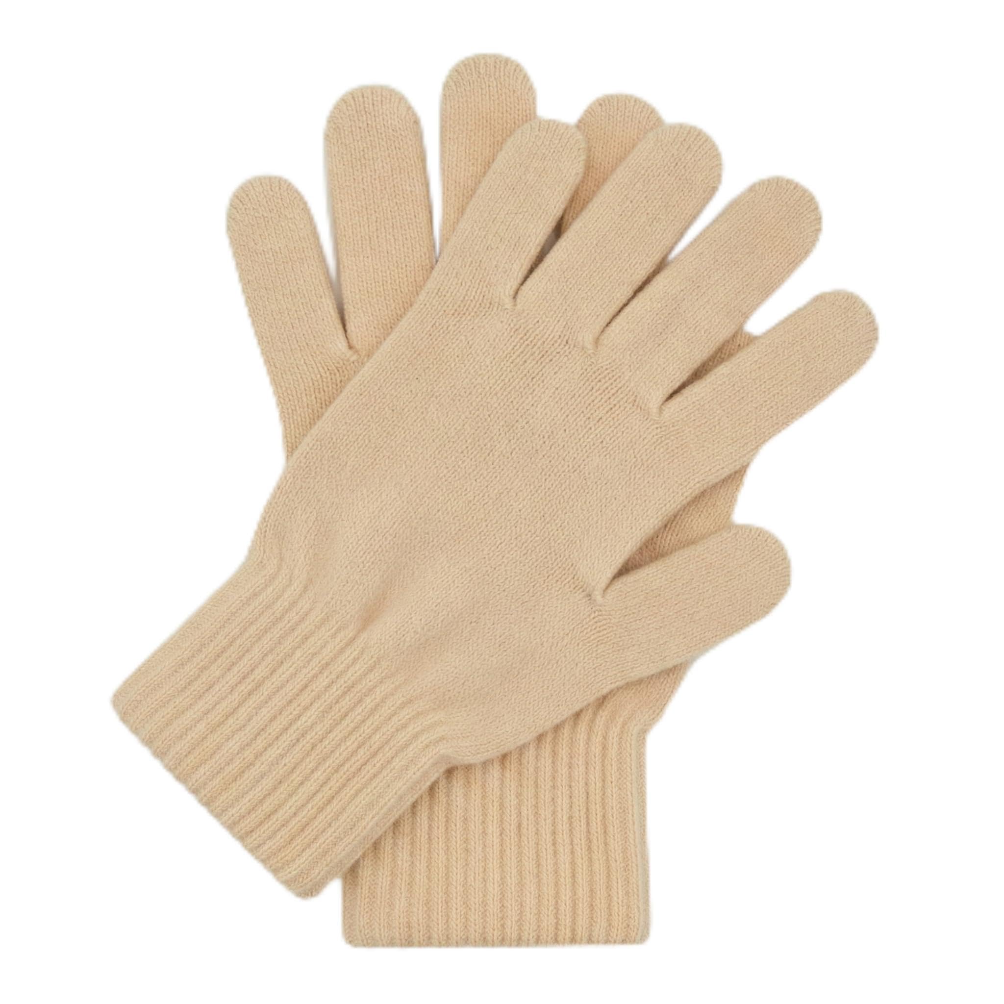 Fairy Trendz Unisex Stone Womens Stretchy Warm Knitted Gloves Mens Elastic Winter Warm Gloves Adults Soft Full Finger Gloves ( One Size)