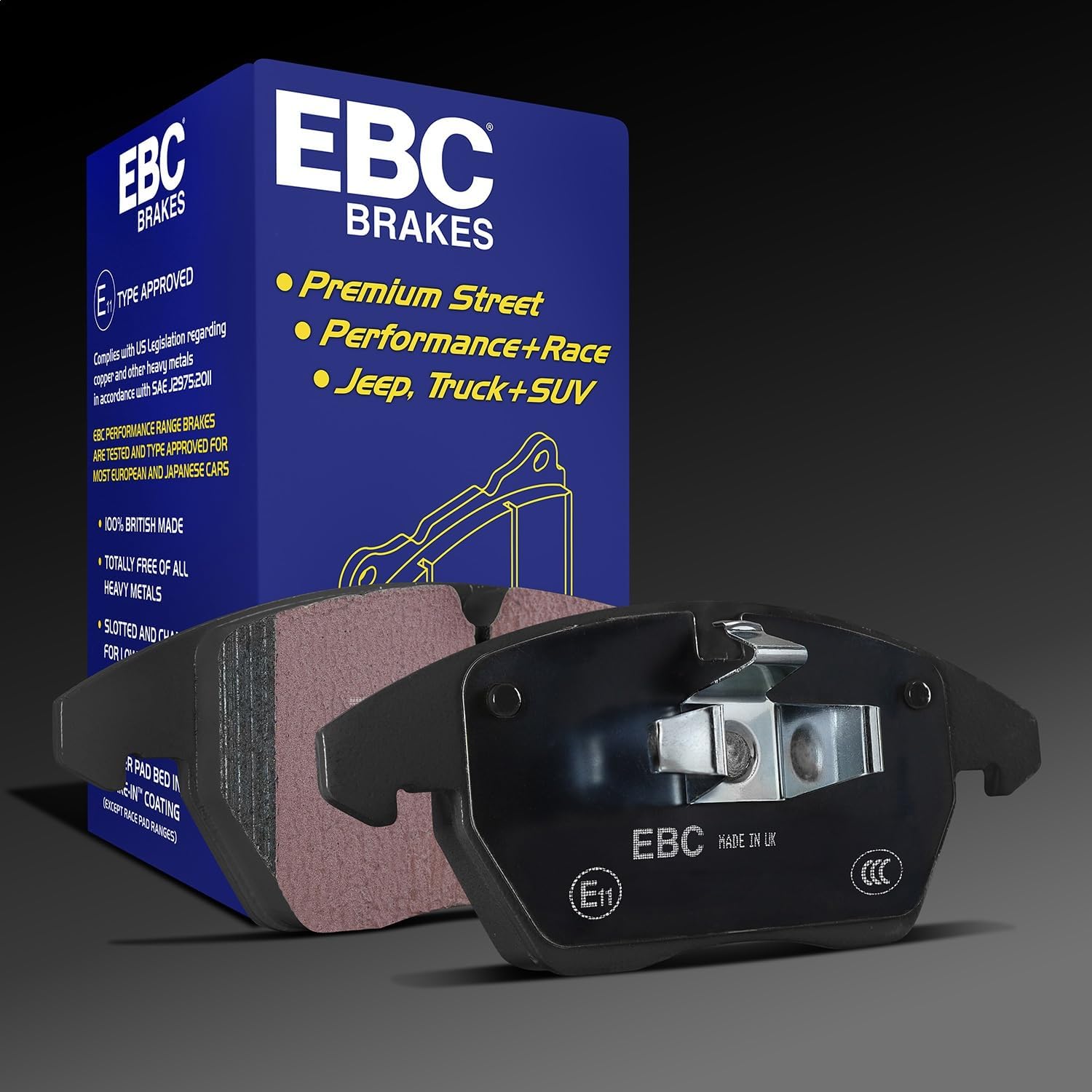 EBC Brakes UD340 Ultimax OEM Replacement Brake Pad