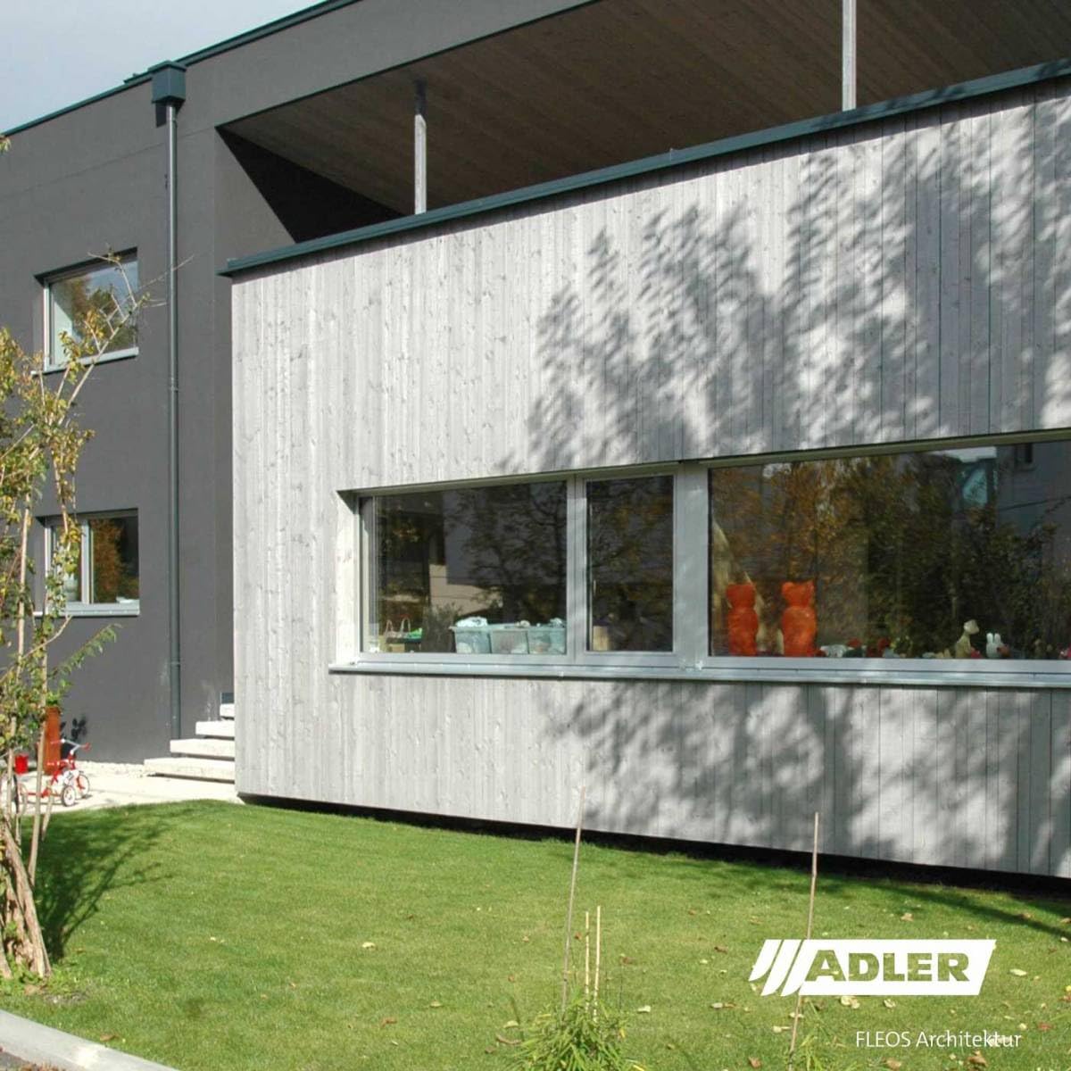 ADLER Pullex Silverwood Altgrau Effekt Holzlasur für außen lasierend 750 ml