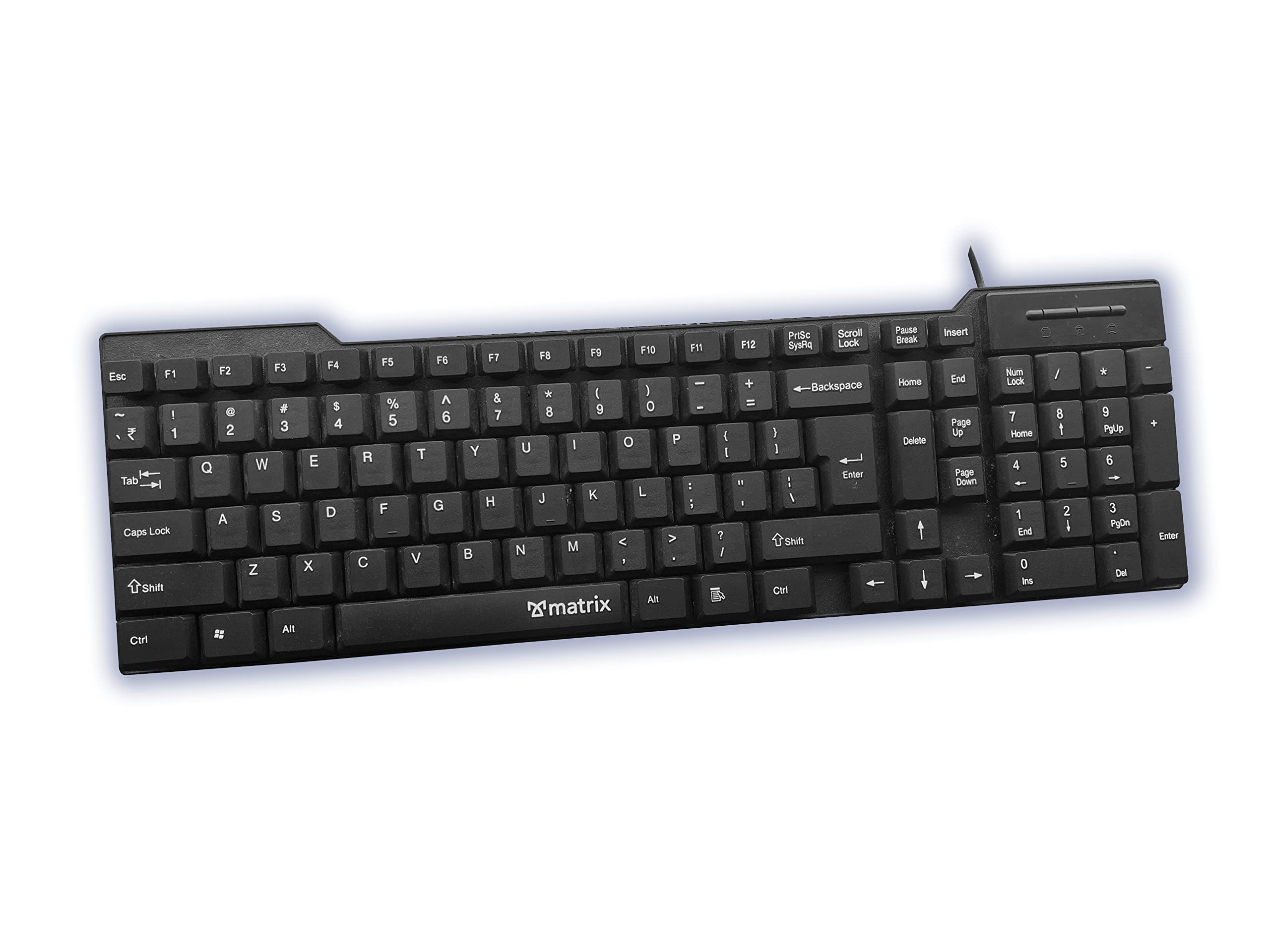 MATRIX KM-200 Wired USB Keyboard (B09Z6B5T1T) Amazon Price History, Amazon Price Tracker