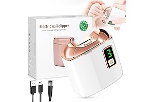 Pistabox Electric Nail Trimmer with LED Light