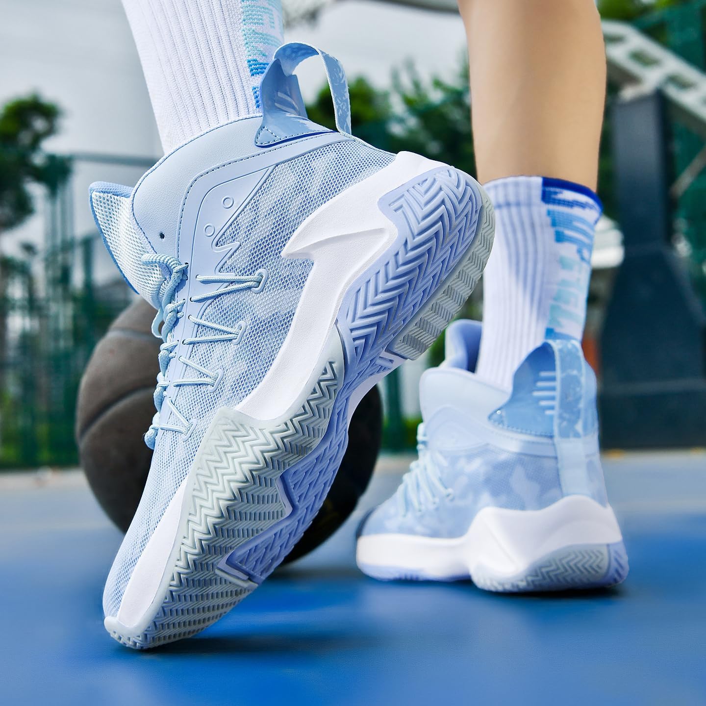 Womens Mens Basketball Shoes Comfortable Non Slip Outdoor Sport Volleyball Shoe