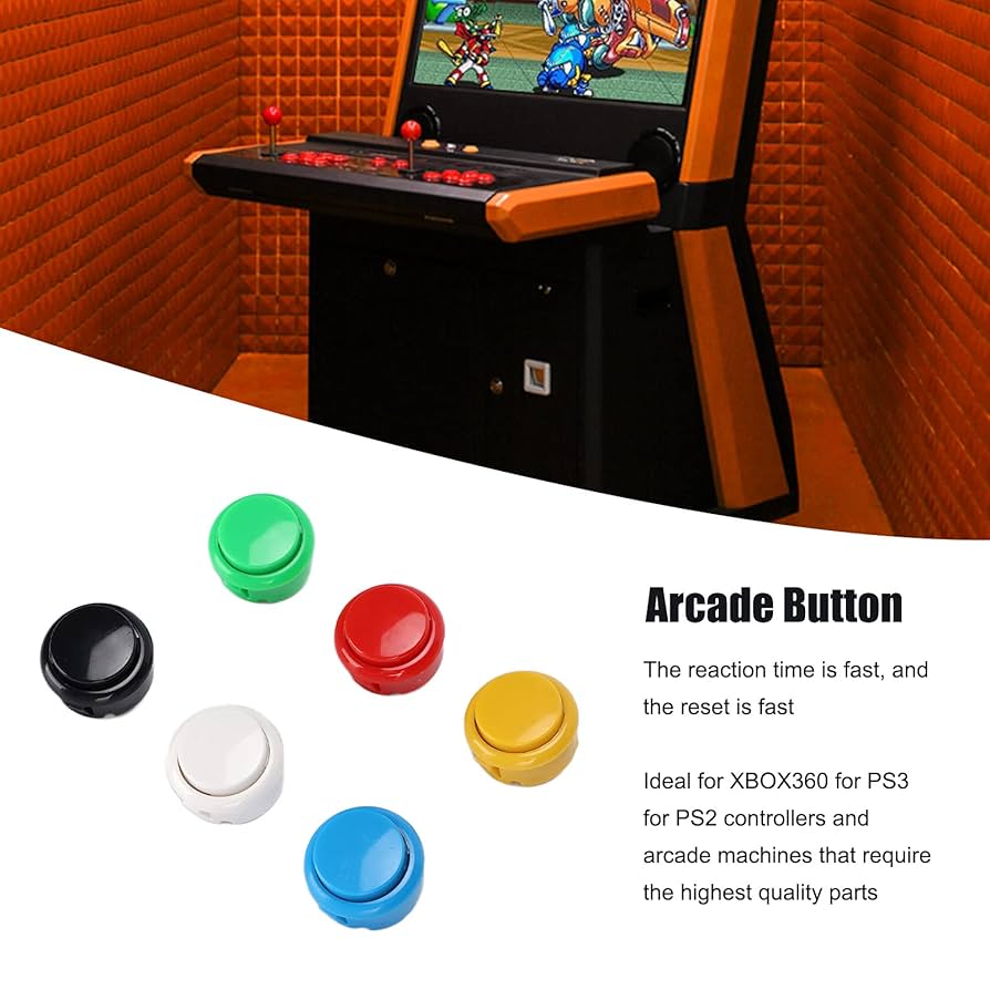 アーケードジョイスティック　ゲーム　コンソール　ボタン　レバー　ボール Amazon.co.jp: アーケード ゲームのボタン - ゲーム コンソール