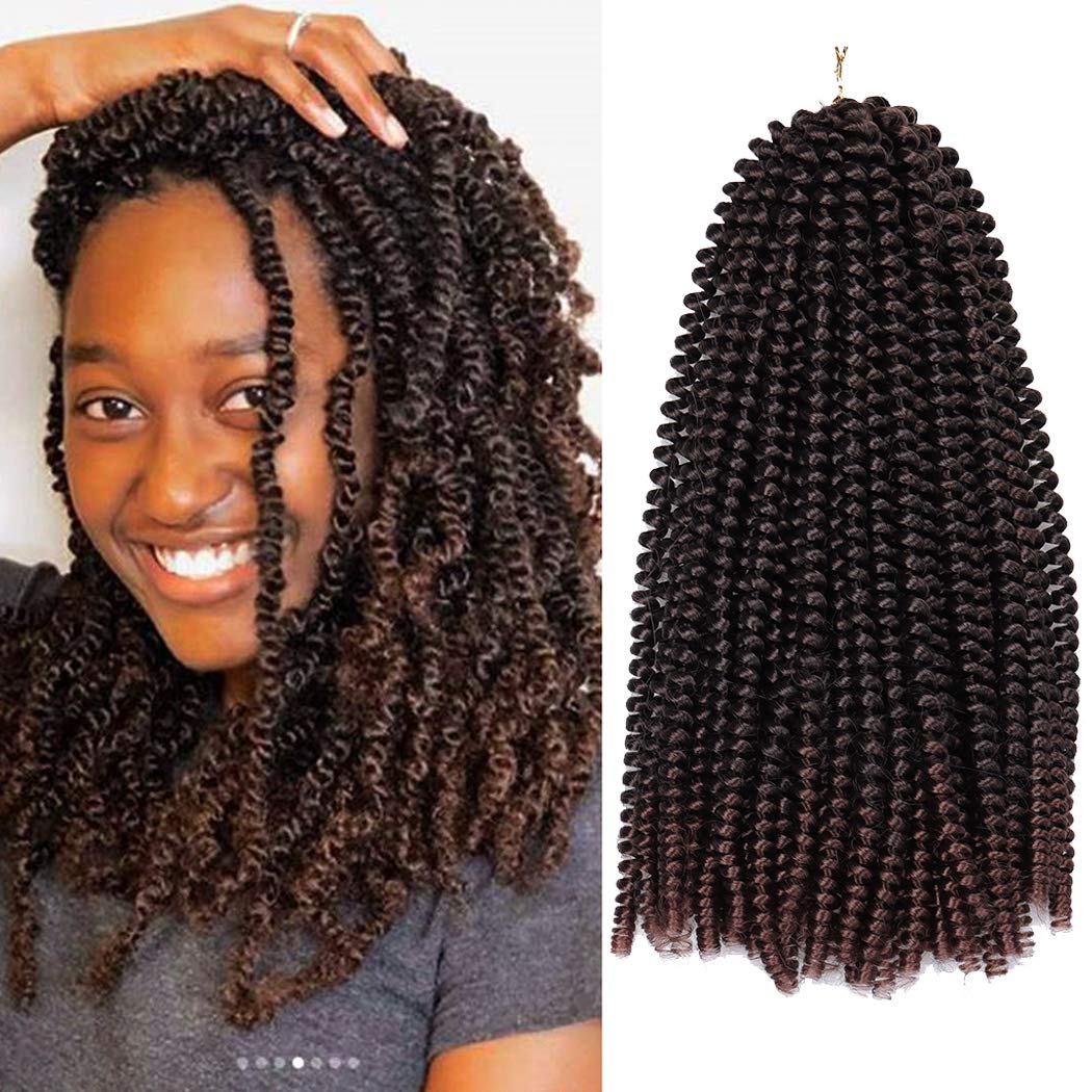 12 Inch Spring Twist Crochet Braids Bomb Twist Crochet Hair