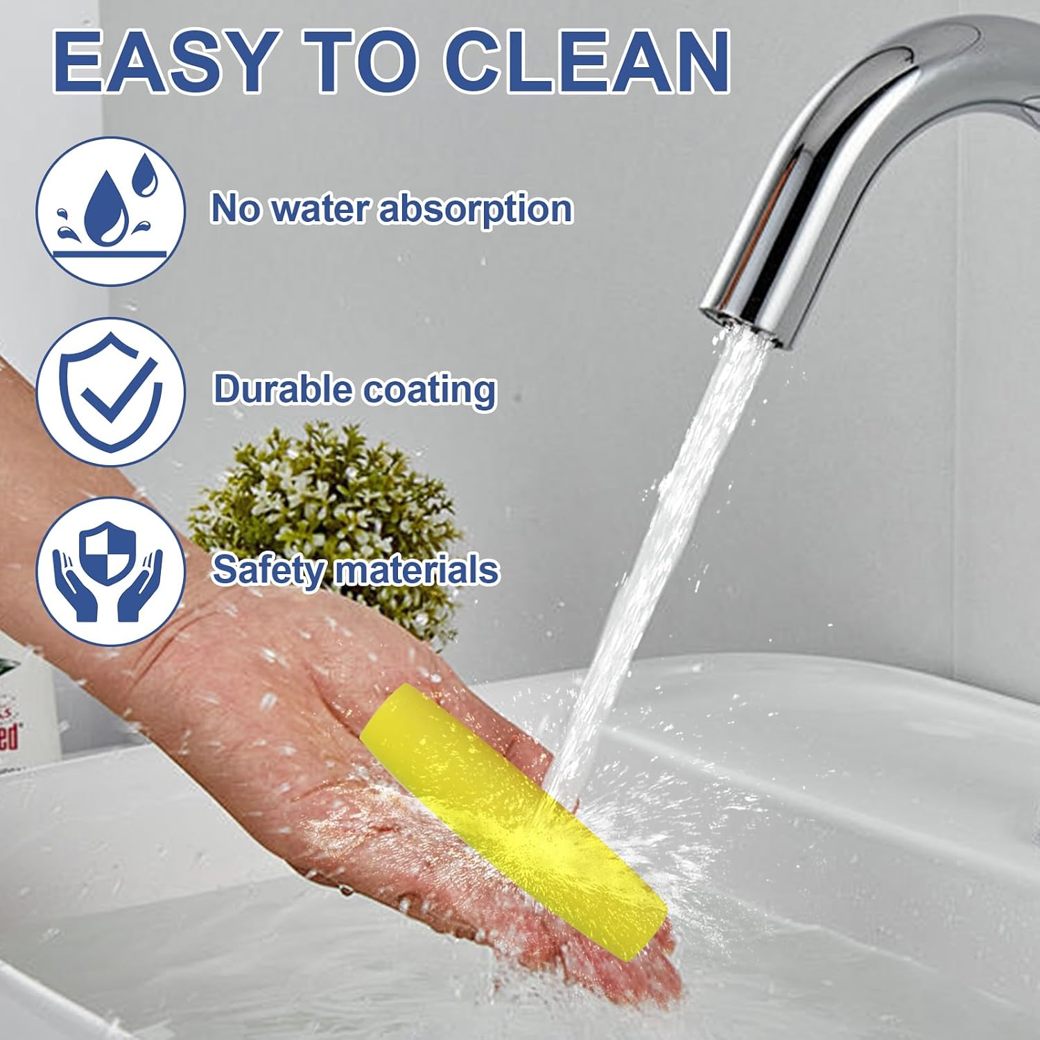 Foam Grip Tubing for Utensils Tools Pens Foam Tubing Cutlery Grip Comfort Grip for Elderly and Disabled 10 PCS