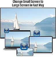 Vista 5 de Anycast HDTV Wireless Display Adapter WiFi 1080P Mobile Screen Mirroring Receiver Dongle to TV/Projector Receiver Support Android Mac iOS Windows
