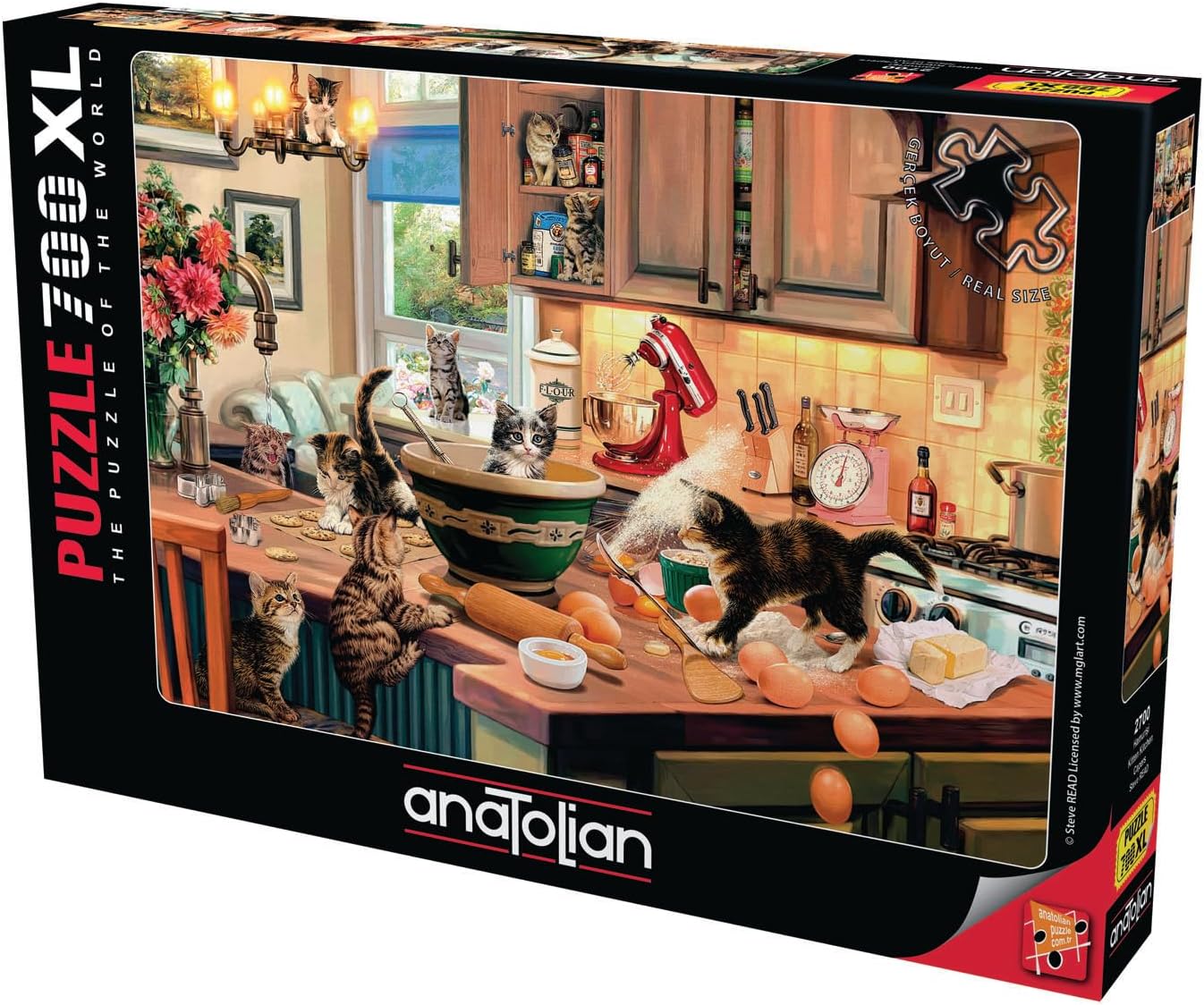 Anatolian Puzzle - Kitten Kitchen Capers, 700 Piece Puzzle, #2700