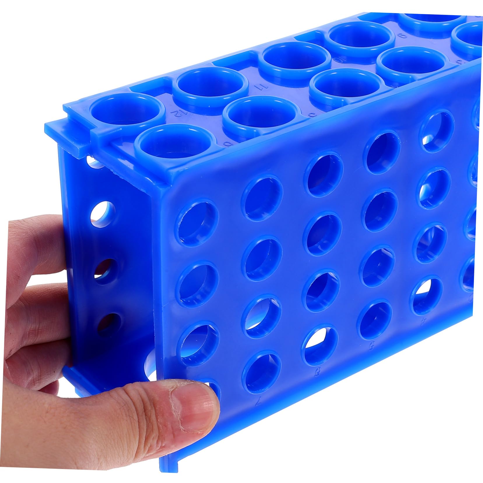 SOLUSTRE 5stücke Test Tubes Holder Wiederverwendbarer Probenröhrchenständer Stabiler Testtuben-organizer Für Laboranwendungen Vielseitig Einsetzbar Für Röhrchen Und