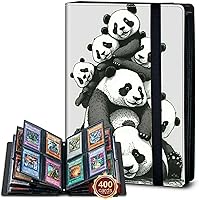 Vista 43 de Rossy Carpeta para tarjetas coleccionables, 9 bolsillos, impermeable, para coleccionar tarjetas, con 360 bolsillos laterales de carga para tarjetas