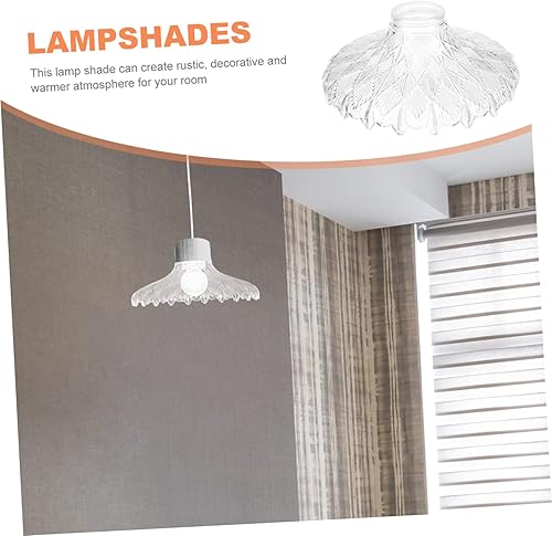 Miniatura 2 de Uonlytech Anchovy Pantalla de vidrio Lámpara de pared Sombras de lámpara Jaula Sombra Lámpara de pie Torchiere Lámpara Sombra Lámpara Colgante