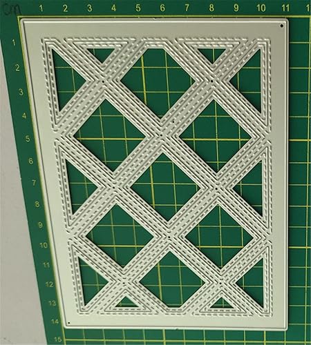 Miniatura 6 de Troqueles de corte para hacer tarjetas de papel, paquete de 2 fondos, marco, plantillas de metal, herramienta de álbumes de recortes, manualidades,