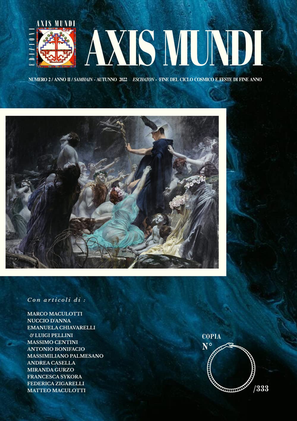 Comprendre les traditions de Samhain avec le livre Axis Mundi Eschaton illustré