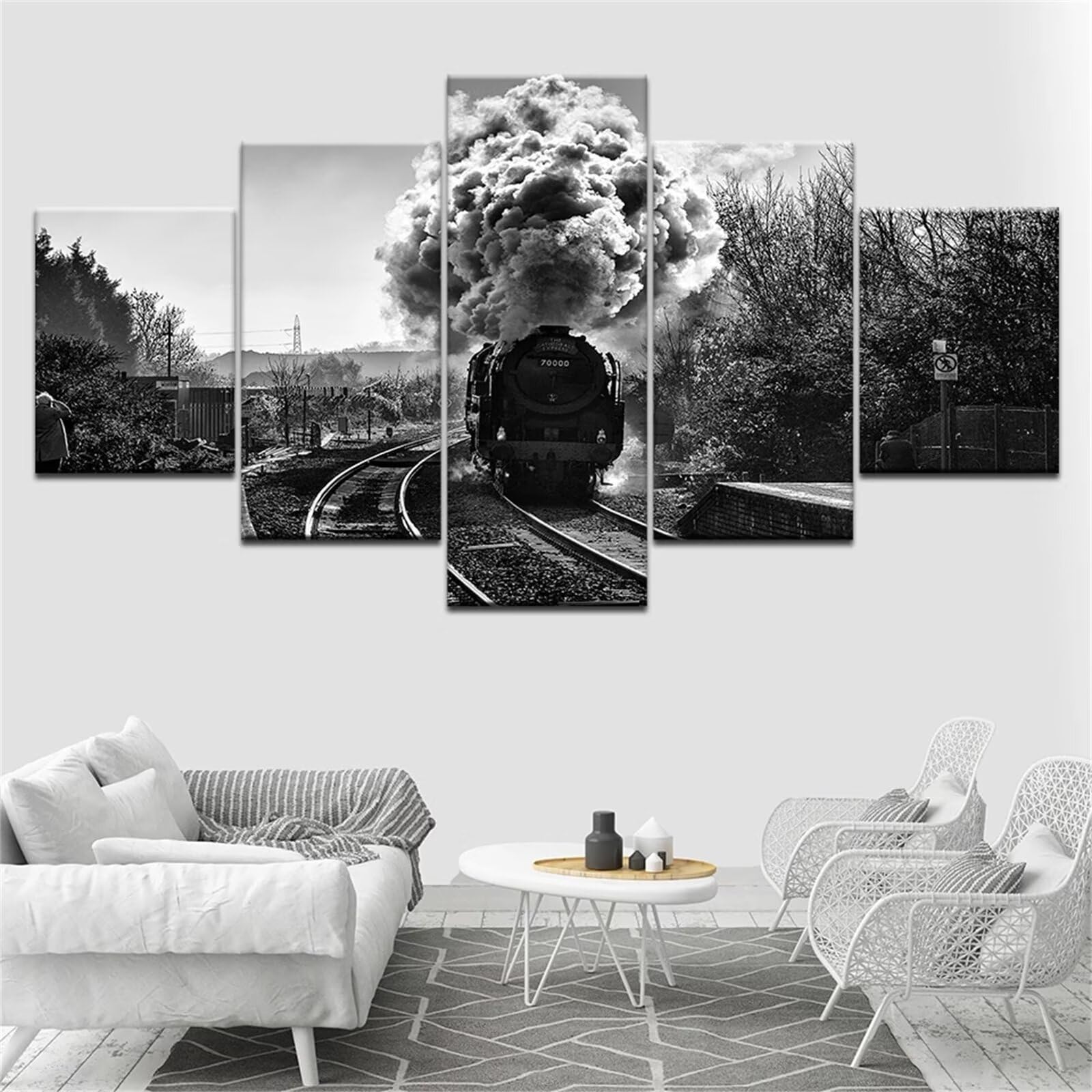 DIY carré strass point de croix train à vapeur idée cadeau - 7