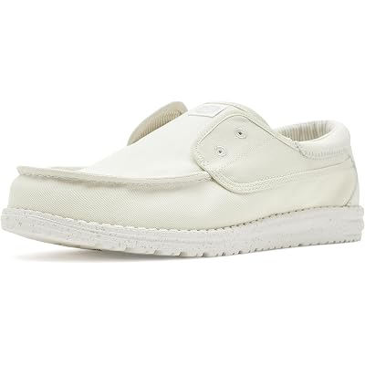 Hey Dude Wally Cru Stretch Canvas white
