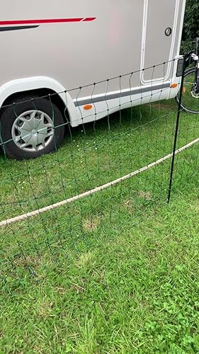 Kerbl 292217 Geflügelnetz 25 m,112 cm Einzelspitz, ohne Stromleiter, grün