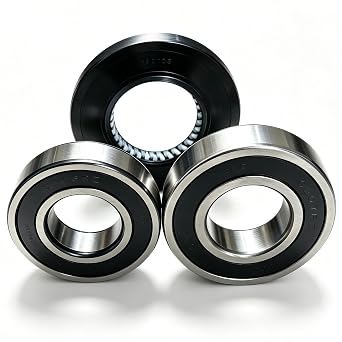 Upgraded Washer Tub Bearings and Seal Kit for Samsung Front Load Washing Machine, Replaces OEM DC62-00156A 6601-000148 6601-002637, Heavy-Duty Rebuild Kit with Installation Guide & Grease
