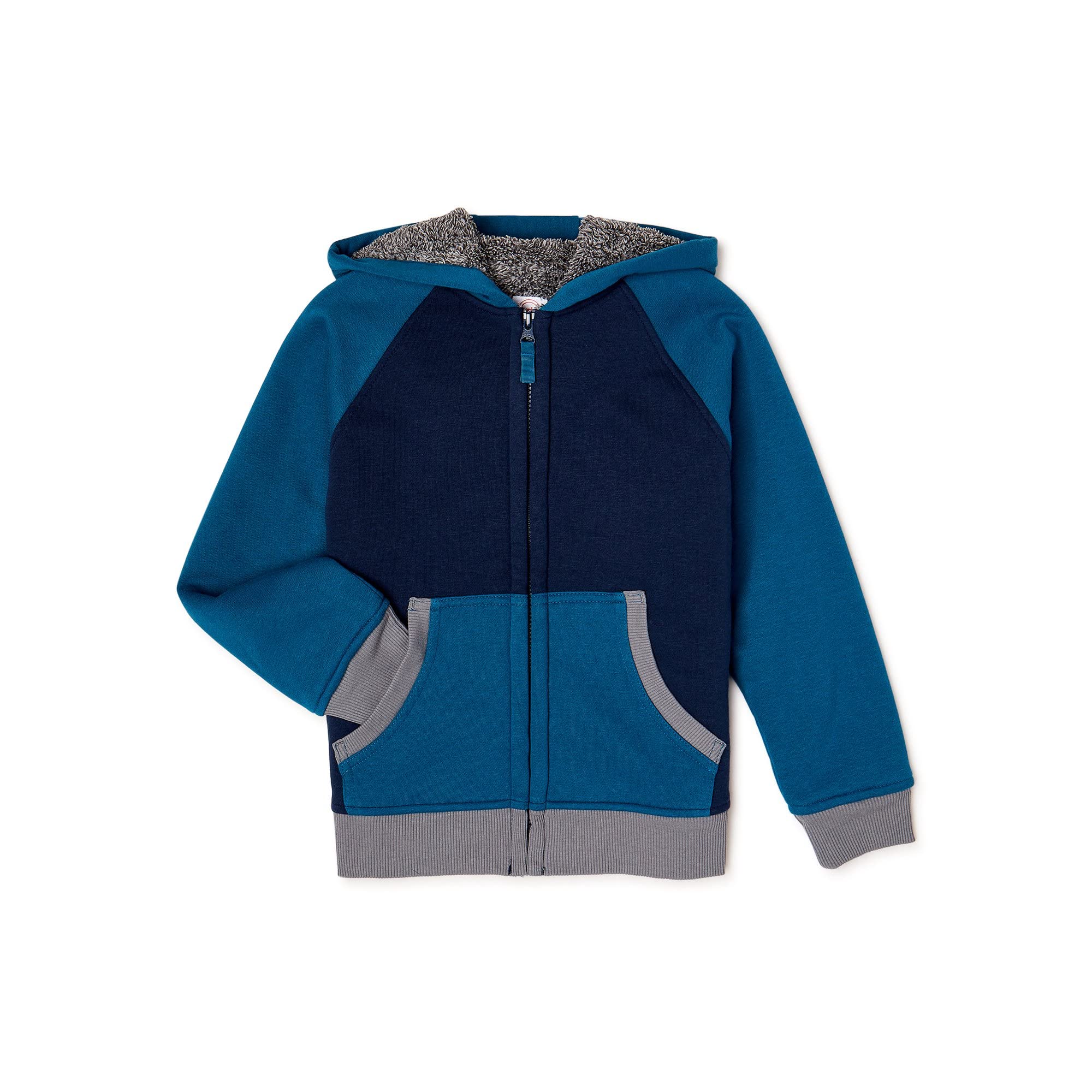 Wonder Nation ClothingBoy's Full Zip Sherpa Hoodie