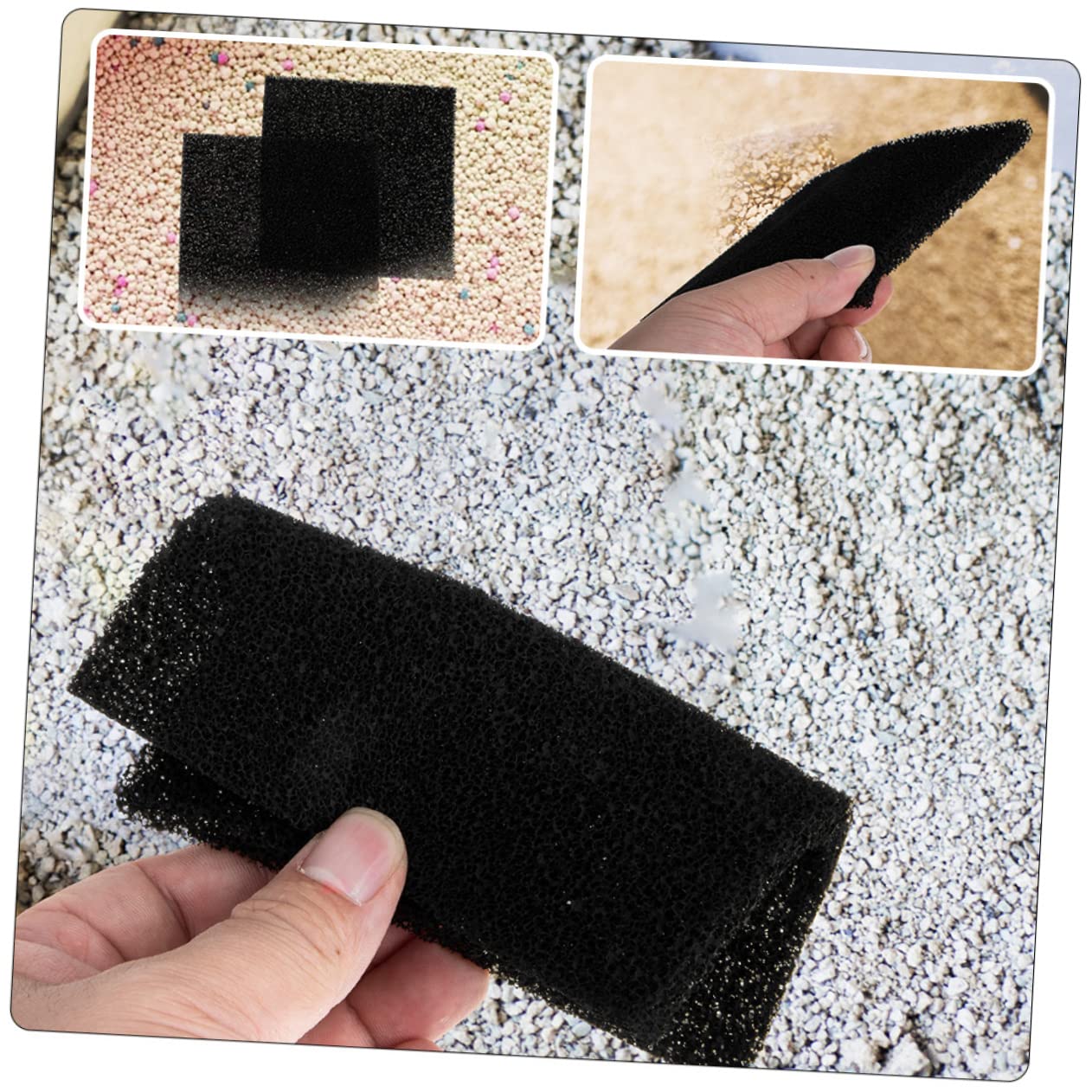 Happyyami 18stücke Aktivkohle Filterpads Für Katzenstreu Geruchsabsorbierende Praktische Litter Box Kissen Für Verschiedene Katzenklo-Modelle Leicht Und Langlebig
