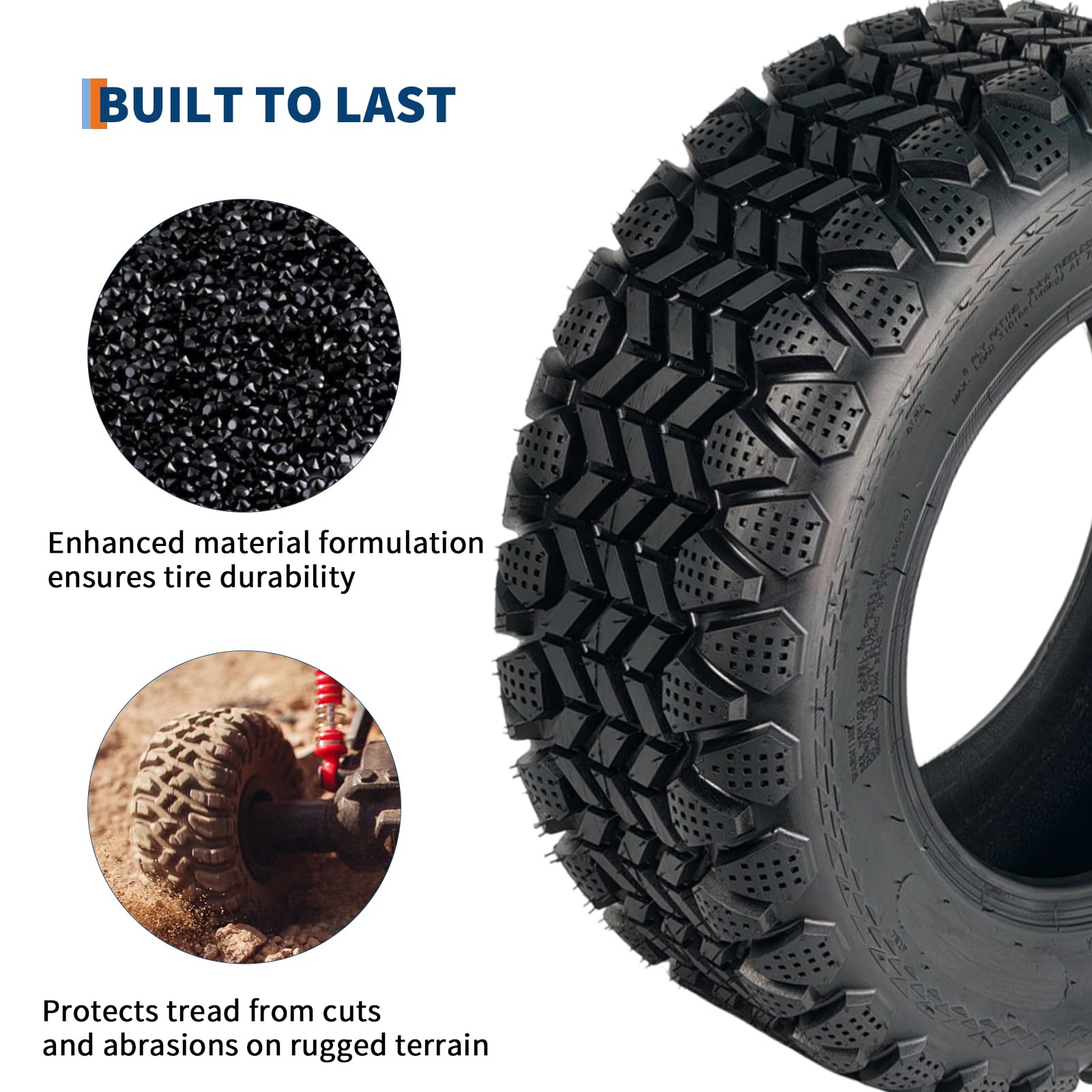 Snapklik.com : 24x8x12 ATV Tires, 2 Pack 24x8-12 ATV UTV Tires 24 8 12 ...