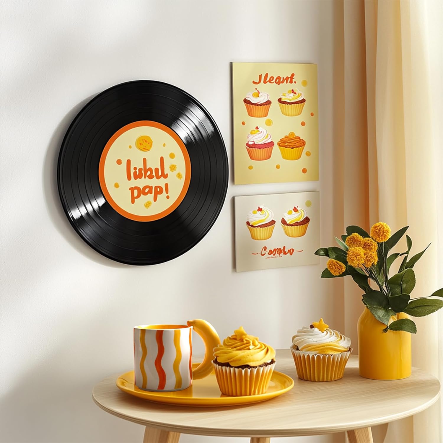 Ceramic Coffee Mugs Set of 3, Stackable Funny Tea Cup with Unique Fruit Shape Aesthetic Mug with Handle for Latte/Cappuccino/Cocoa - Microwave and Dishwasher Safe (14oz) - Image 6