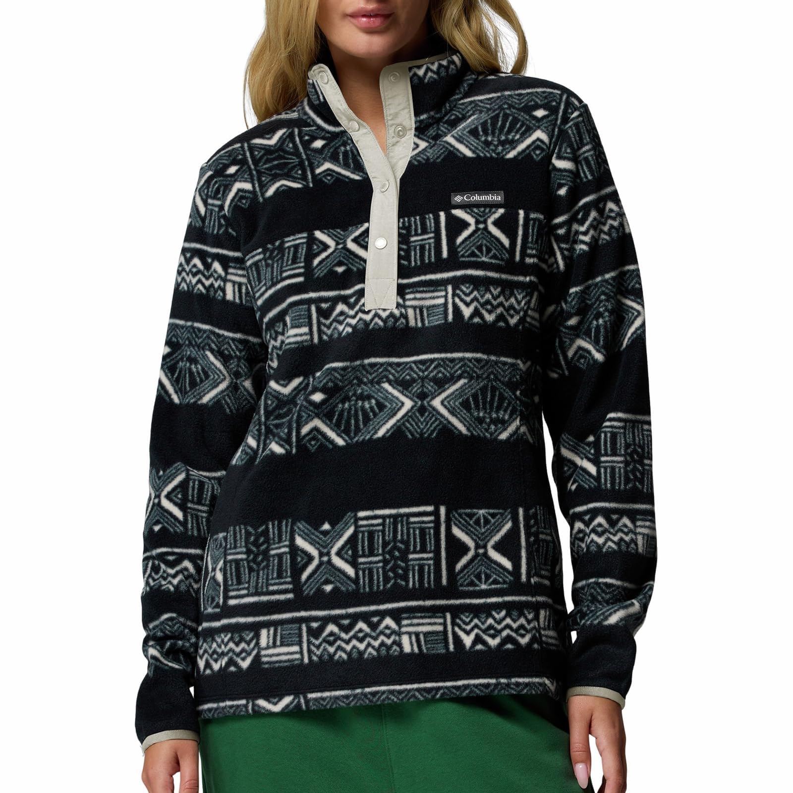 Columbia Damen Benton Springs™ Printed 1/2 Snap Fleece Sweaters (1er Pack)