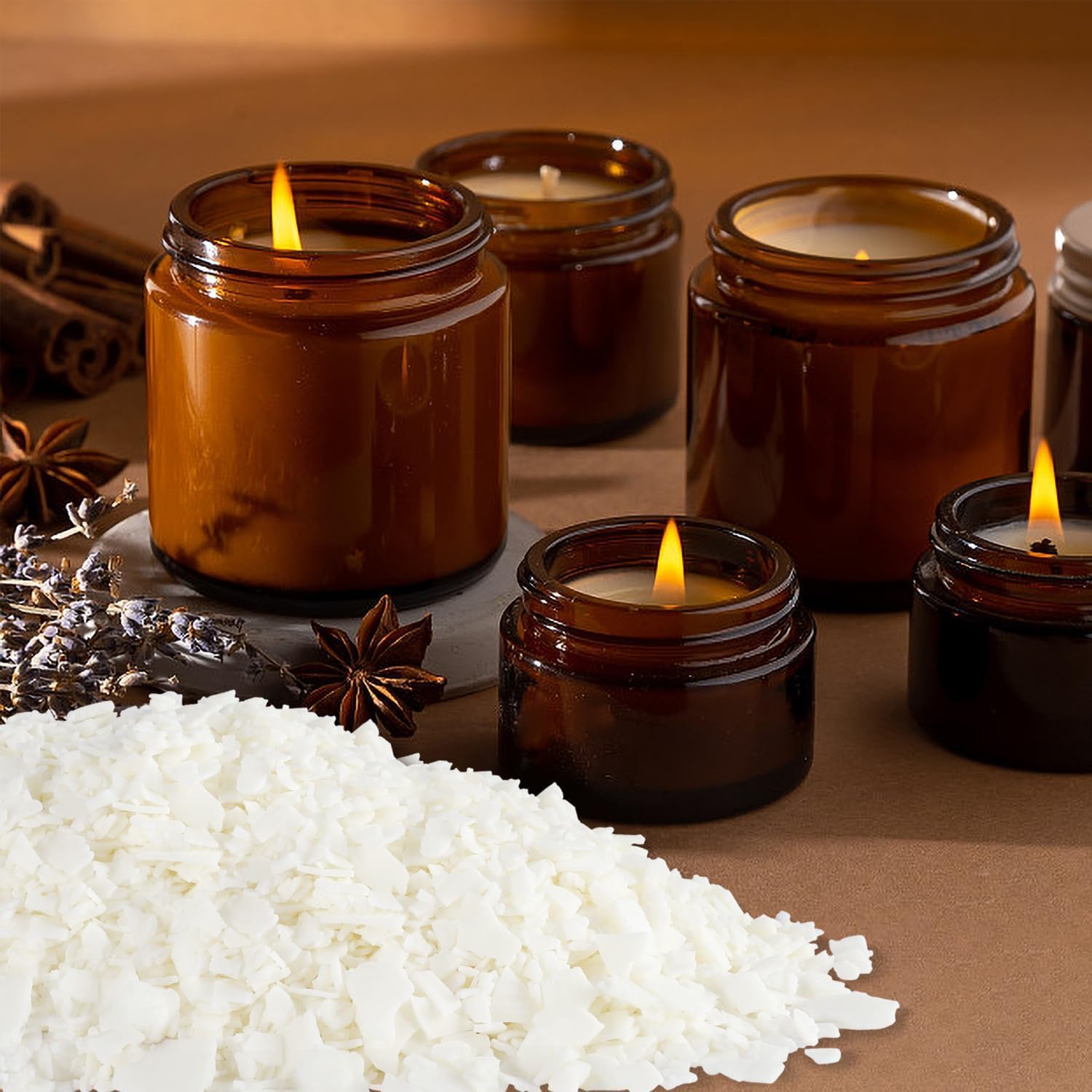Grcdoyvl Cera de soja natural para hacer velas, bolsa de 20 libras, copos de cera de soja, vela de bricolaje