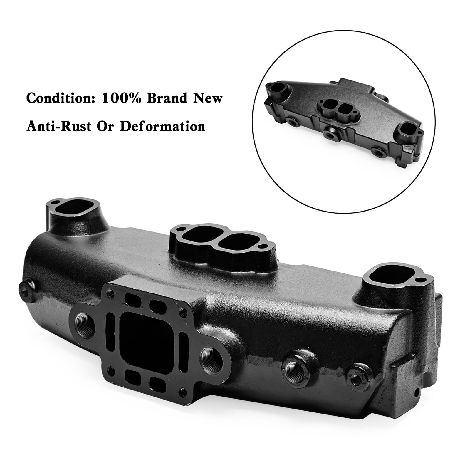 Topteng Marine Exhaust Manifold 18-1953-2 87114 860246 1819532, 9-40507 passend für MCM/MIE GM V8