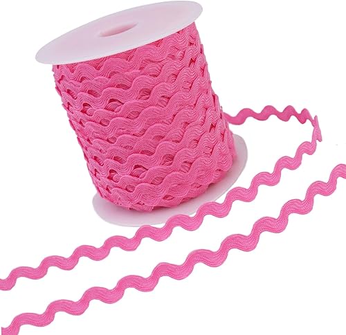 Rick Rack - Cinta de encaje de 40 yardas para coser ropa, envoltura de regalos, decoración de fiesta en el hogar