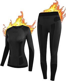 Sponsored You’re seeing this ad based on the product’s relevance to your search query.Learn more about this advertisement NOOYME Thermal Underwear Women's Set - Functional Underwear Warm Ski Underwear for Winter