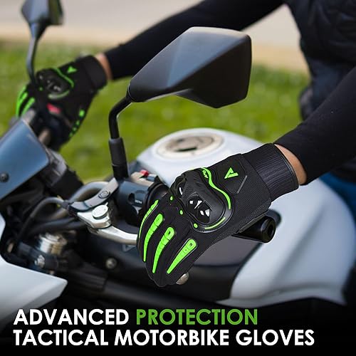 Miniatura 5 de Guantes de motocicleta  Guantes de motocicleta para hombre  Guantes de moto  Guantes de motocross, guantes de motocross, pantalla táctil y