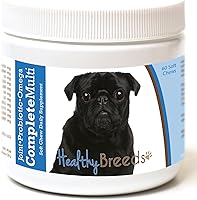 Vista 123 de Healthy Breeds Schnauzer miniatura todo en uno multivitamínico suave masticable 90
