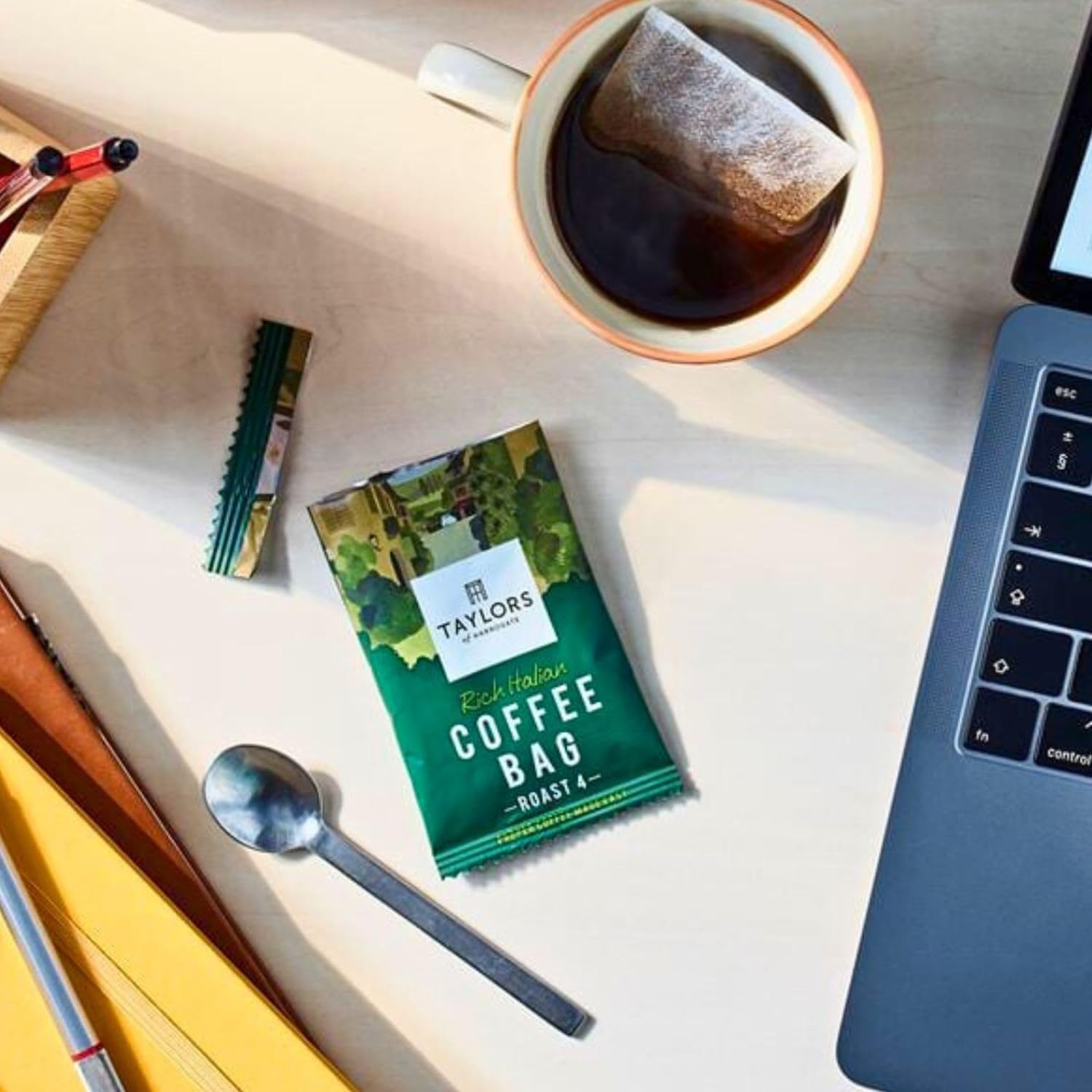 Taylors of Harrogate: Italienische und Lava-Java-Kaffeebeutel, 2 x 10 + fliegender Start: insgesamt 6 Packungen