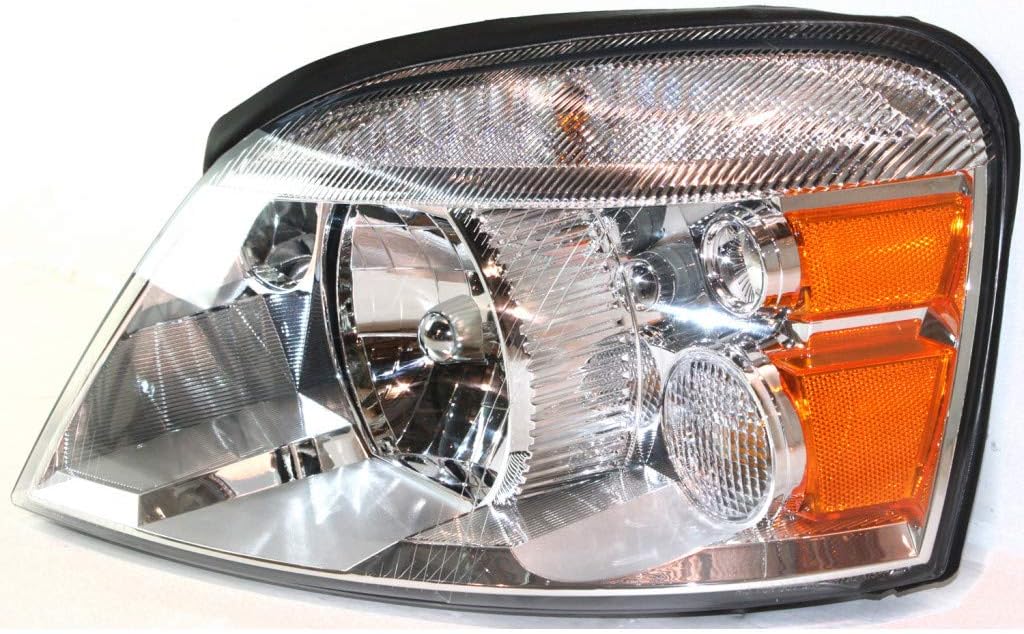 KarParts360 For Ford Freestar Headlight Assembly 2004 2005 2006 2007 Passenger Side w/Bulbs Replaces For FO2503203