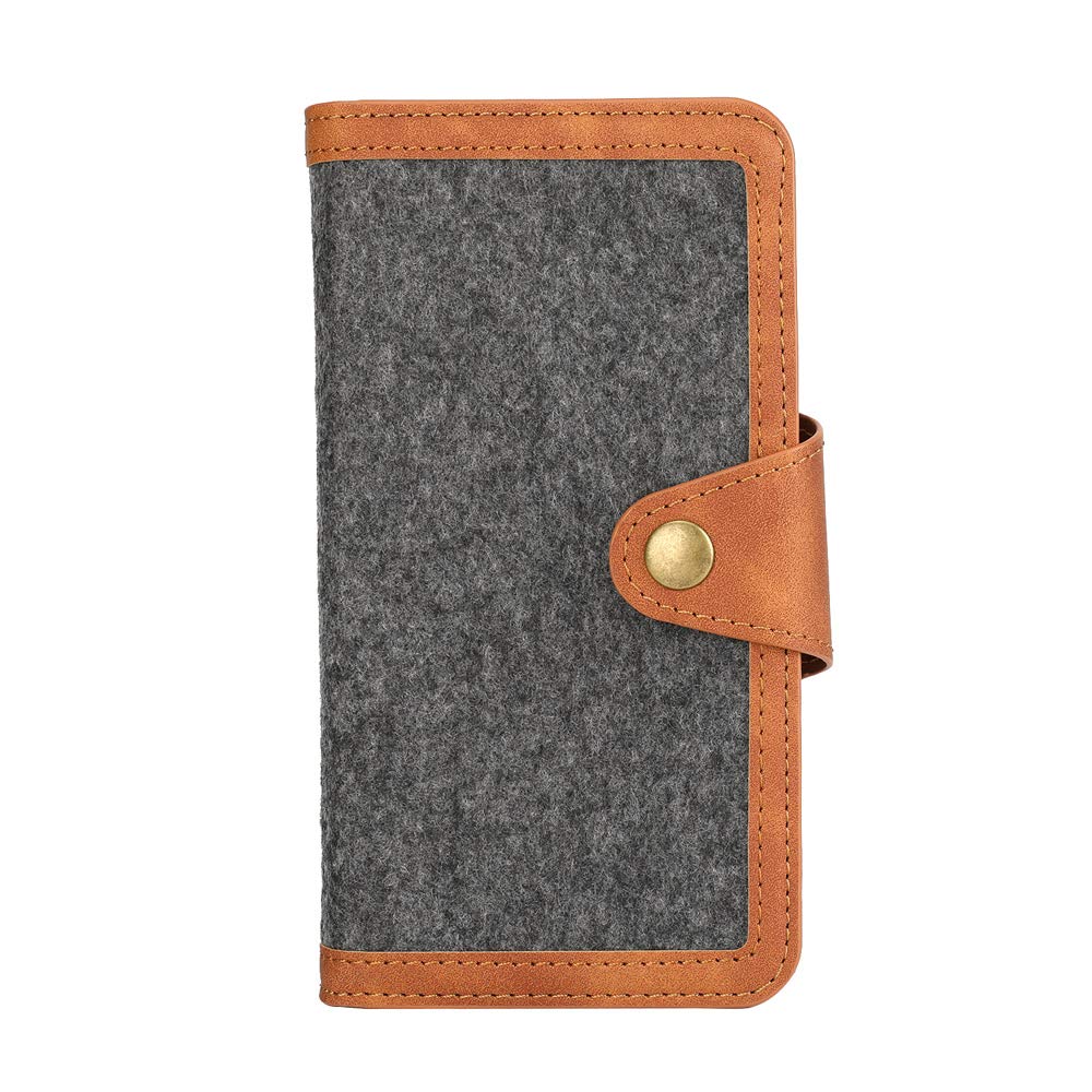 Housse Livre Flipcover Pour HiSense A5 - Style Portefeuille - Coque Protectrice - Noir