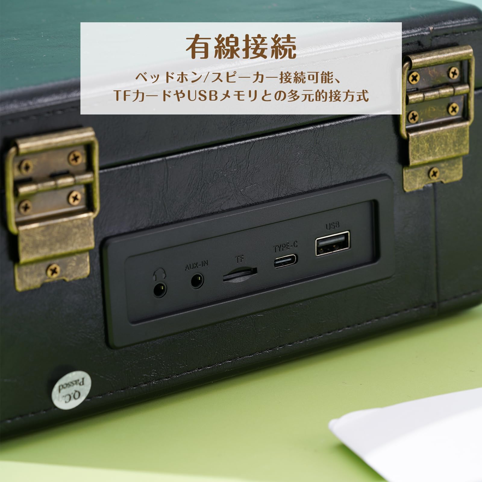 ワイヤレス対応 スピーカ内蔵　CDプレイヤー WhatPlus CDプレーヤー ワイヤレス対応 スピーカ内蔵 2000mAh