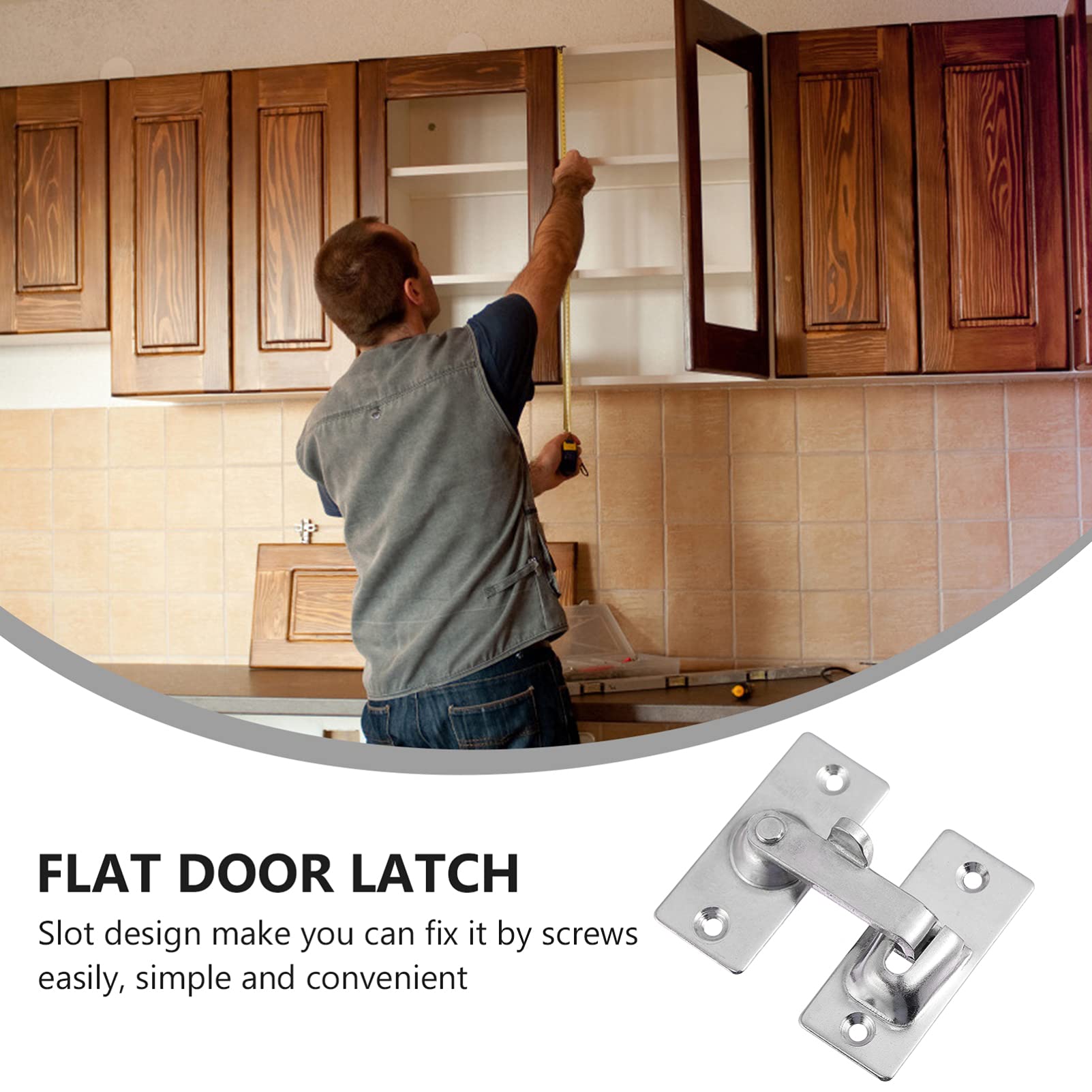 DOITOOL 3er Set Drehriegel Schloss Mit T-Griff - Sicherheit Für Werkzeugkästen & Schränke