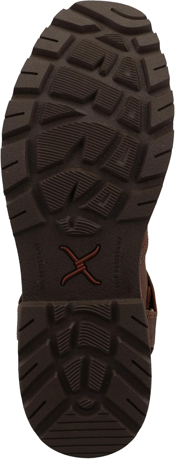 Twisted X Men's 8" Tech X Boot, Wide Square Toe with CellStretch and Tech X - Image 6