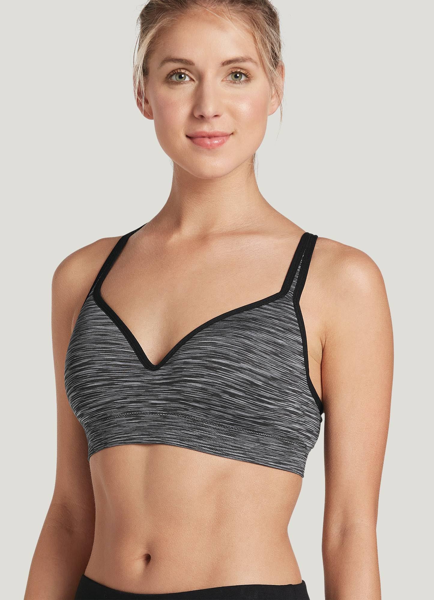 Jockey Damen Verstellbarer Sport-BH mit Geformten Körbchen Sport-BH
