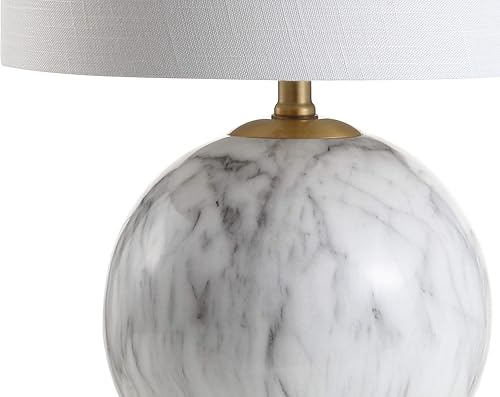 Miniatura 5 de JONATHAN Y JYL1064A Luna - Lámpara de mesa LED de resina de 21.5 pulgadas, lámpara de mesita de noche clásica para dormitorio, sala de estar,