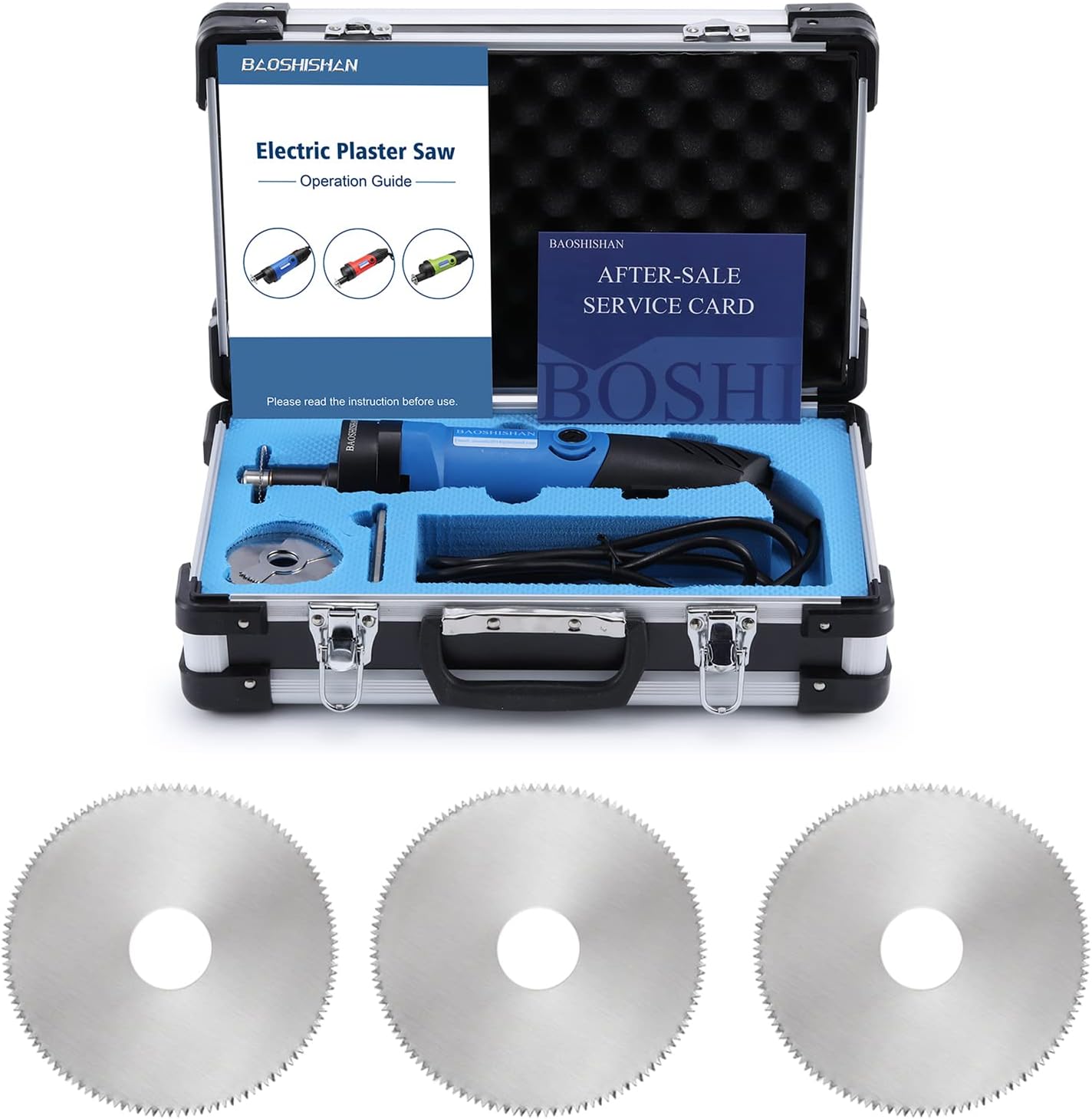 BSS-356 Cast Saw + 3 Pcs #1 Blade