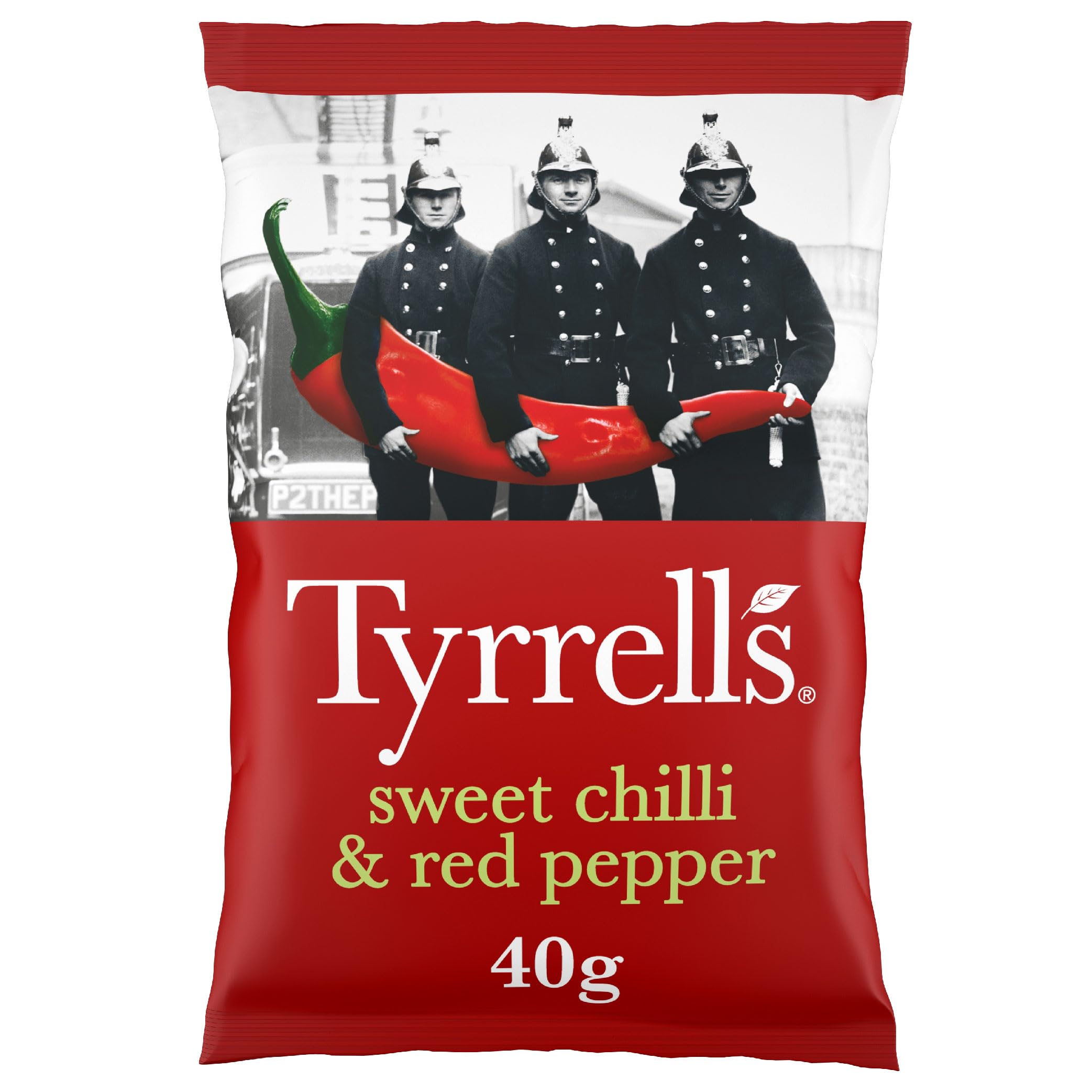 Sweet Chili & Red Pepper Crisps, 40g