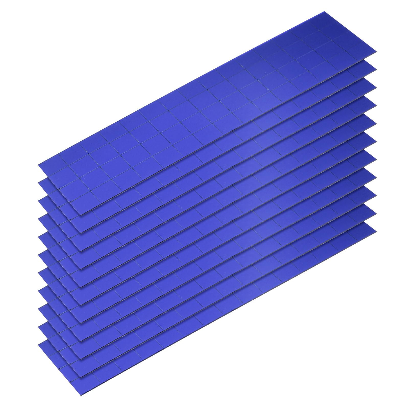 uxcell 1320pcs Self Adhesive Mirrors Mosaic Tiles, 10 x 10 mm Mini Square Acrylic Disco Ball Tiles Sticker for DIY Disco Ball Craft Decorations Making