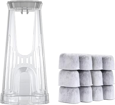 PUREHQ Keurig Starter Kit for Keurig 2.0 K200, K250, K35, K-Duo, and K-Compact Includes Filter Holder and 15 Pack of Charcoal Water Filters